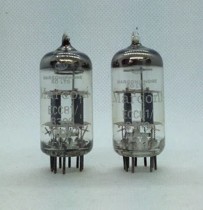 ECC81 B309 Marconi Reino Unido getter 2 piezas válvula de tubo de venta nuevo - Imagen 1 de 1