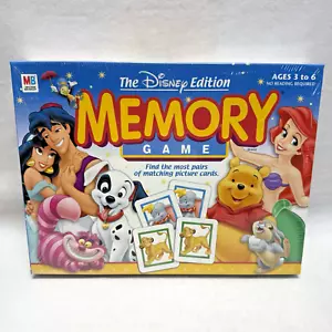 Memory Game The Disney Edition Milton Bradley 2002 Hasbro #41020 NEW SEALED - Picture 1 of 5