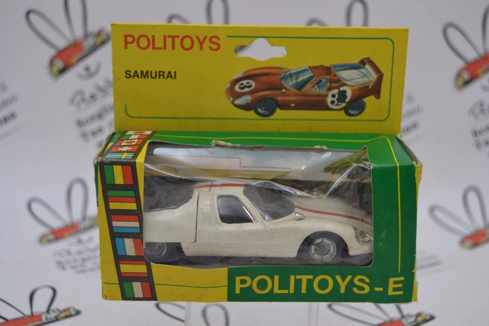 POLITOYS - E " SAMURAI " ORIGINALE BOX COME FOTO - Immagine 1 di 4