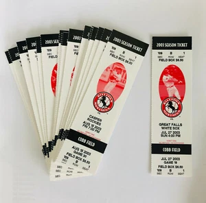 Joey Votto 2003 Billings Mustangs Ticket ~ SUPER EARLY CAREER FULL TICKET - Picture 1 of 1