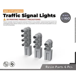 MRY-SFW N Gauge 1/16 Traffic Signal Lights Diorama Scenery Miniatures - Picture 1 of 2