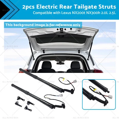 2x Rear Tailgate Struts Suitablefor Lexus NX200t NX300h 2.0L 2.5L 15-20 - image 1 of 4