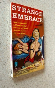 Ben CHRISTOPHER (Lawrence Block) -- Strange Embrace -- 1962 Beacon PB - Smut GGA - Picture 1 of 2