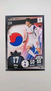 2020-21 Heung-Min Son Topps Match Attax 101 Tottenham & Korea #17 - Picture 1 of 1