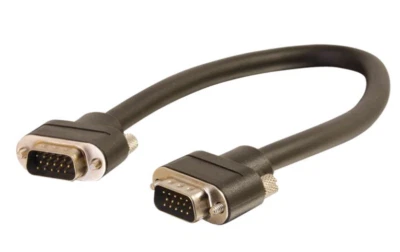 VGA Video Cable 6ft M/M InWall CMG-Rated Monitor Resolutions QXGA 15 Pins DDC2  - Image 1 of 3
