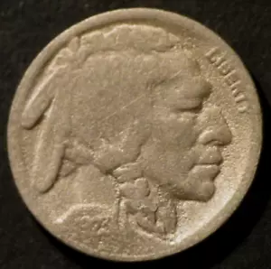 1923 S Buffalo Nickel Semi-Key Date Horn Details Holo-Restored Five 5c Coin C330 - Bild 1 von 2