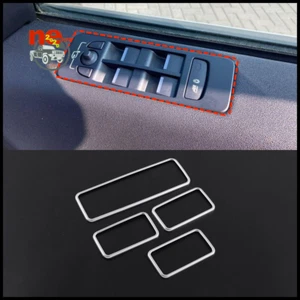 ABS Silver Window Glass Light Frame Trim For Land Rover Discovery Sport 2015-19 - Picture 1 of 6
