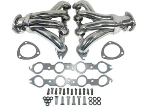 Chevy LS Stainless Exhaust Headers Tight Fit Racing LS1 LS2 LS3 LS6 + Bung - Picture 1 of 4