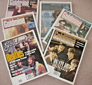 GOLDMINE MAGAZINE THE COLLECTORS RECOERD AND COMPACT DISC MARKETPLACE LOT OF 6 - Picture 1 of 8