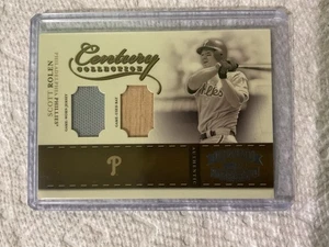 2004 Throwback Threads CC-80 SCOTT ROLEN Century Collection Material Combo 05/50 - Picture 1 of 3