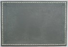 Grüne Leder Schreibunterlage mit Freimaurer Emblem E338 f