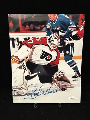 Ron Hextall Signed Autographed Philadelphia Flyers 8x10 Photo JSA COA - Image 1 of 4
