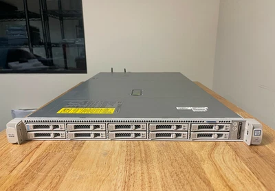 Cisco HyperFlex HX220c M5 2x 8168 24C 384GB RAM 375GB NVMe 1x 240GB 8x 960GB SSD Foto 1 de 4