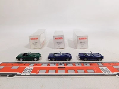 3X H0 1:87 Modèle PKW Triumph TR 4 815 01 22 815 03 22 TOP+Box #DW984-0,5 - Photo 1/4