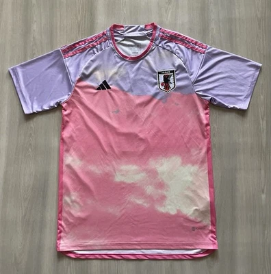 Camiseta de fútbol Adidas Japón 2023 rosa púrpura Sakura AEROREADY #1 talla grande Foto 1 de 4