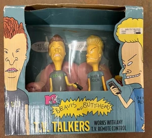 Estatuilla de sofá vintage 1996 MTv Beavis And Butthead remoto TV Talker coleccionable - Imagen 1 de 8