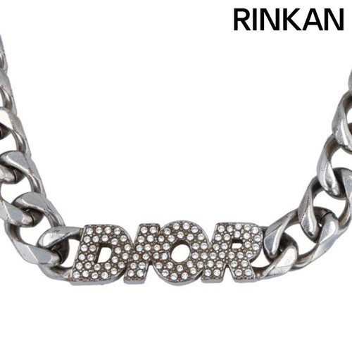 Collana catena logo Dior ITALIC uomo usata e5b0ba40fbbb0a70f6dce8a9a51a115c