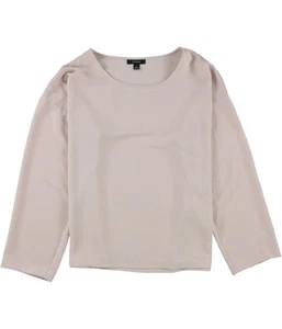 Alfani Womens Solid Pullover Blouse 733001793427 - Picture 1 of 8