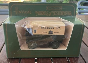 1/43 Matchbox Models of Yesteryear Y-29 1919 Walker Electric Van Harrods Model - Picture 1 of 2