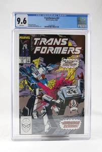 Vintage 1989 Marvel Transformers #57 CGC 9.6 WP - Picture 1 of 2