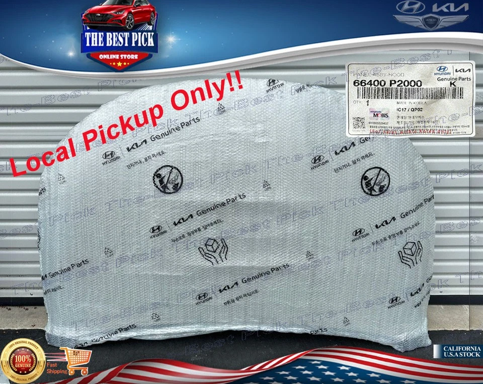 ⭐OEM ⭐ 前罩面板适用于起亚索伦托混合 2021 - 2023 66400P2000 本地皮卡 — 第 1/1 张图片