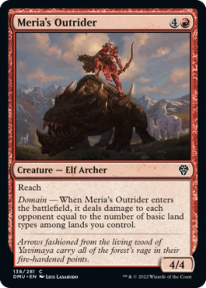 x1 Meria's Outrider - Dominaria United - NM - MTG - Image 1 of 1