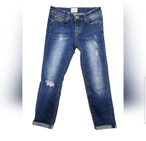 Hudson Jeans Girls Size 12 Rolled Cuff Denim - Picture 1 of 4