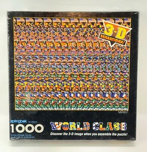 Vintage 1000 Piece 3-D Puzzle by Springbok by Hallmark ~ World Class ~ 24 x 30 - Picture 1 of 4