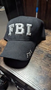 FBI SNAPBACK BALL CAP HAT - Picture 1 of 1
