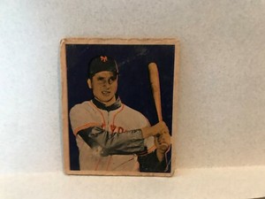 1949 BOWMAN GUM CARD #18 Bobby Thomson New York Giants