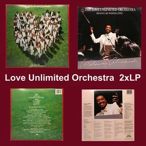 The Love Unlimited Orchestra - Let 'Em Dance & Welcome Aboard; Vinyl 2xLP; VG+ - Picture 1 of 8