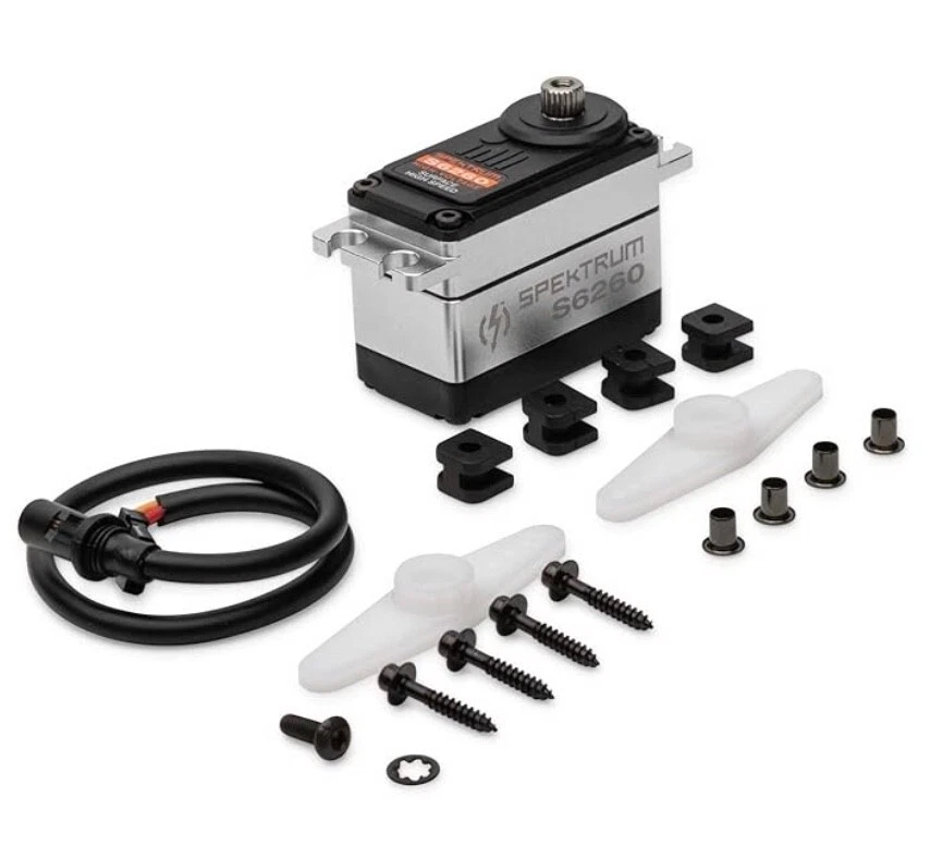 Spektrum High Speed High-Voltage HV Digital Metal Gear Servo S6260 - Image 1 of 4