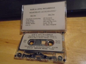 RARE PROMO Kate & Anna McGarrigle CASSETTE TAPE Heartbeats RUFUS WAINWRIGHT folk - Picture 1 of 2