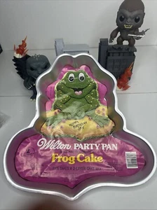 Vtg '79 Wilton FROG Toad Cake Pan Mold 502-1816 Birthday Party W/ Pamphlet New - Picture 1 of 12