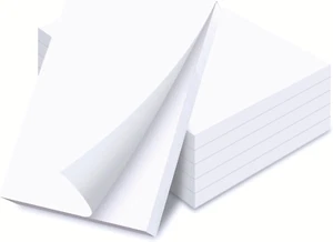 Blank Scratch Note Pads, 3" X 5", 100 Sheets per Pad, 10 Pack - Picture 1 of 12