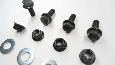 (GRADE 8) CROSSMEMBER BOLTS/NUTS! FOR SKYLARK GS Z28 F-BODY BANDIT IMPALA SS ETC - Image 1 of 4