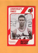 Butch Beard Louisville Cardinals AUTO Signed 1989 Card Hardinsburg Kentucky 3K