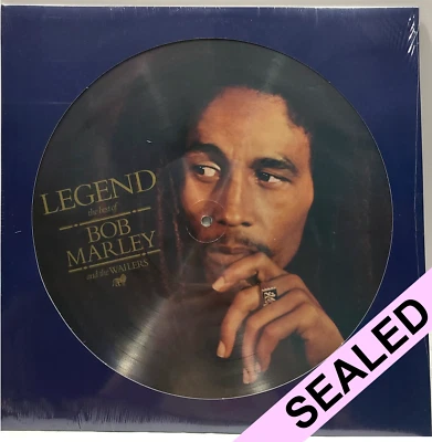 Bob Marley Legend LP Island UME 2020 Picture Disc New Vinyl Sealed in Shrink 44k Foto 1 de 4