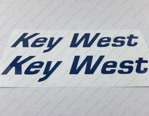 Juego de 2 12" de largo calcomanías con logotipo de barco key west stealth 2000 - Imagen 1 de 4