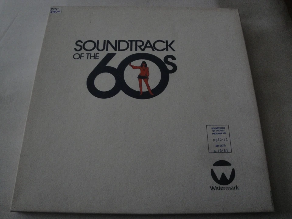 SOUNDTRACK OF THE 60'S - PROGRAM K812-11 RARE 3 VINYL LP BOX SET 6-13-81 EX/EX Foto 1 de 2