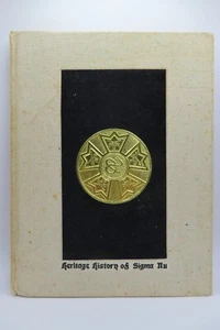 VINTAGE - 1978 Heritage History Of Sigma NU Book - 0894590367 Randall Capps - Imagen 1 de 23