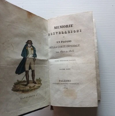 (Napoleone) Memorie e rivelazioni di un paggio della corte imperiale - 3 voll - Immagine 1 di 4