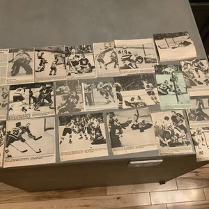 Vintage Lot of 20 Minnesota Northstars Goalie Newspaper Clippings Hockey Photos - Picture 1 of 5