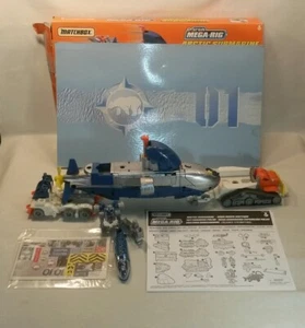 ☆ 1999 Mattel Matchbox Mega Rig System Arctic Submarine INCOMPLETE PARTS/REPAIR  - Picture 1 of 12