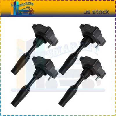 4 Set of Ignition Coil For 2016-2020 Buick Envision 2013-2015 Cadillac ATS UF680 - Image 1 of 4