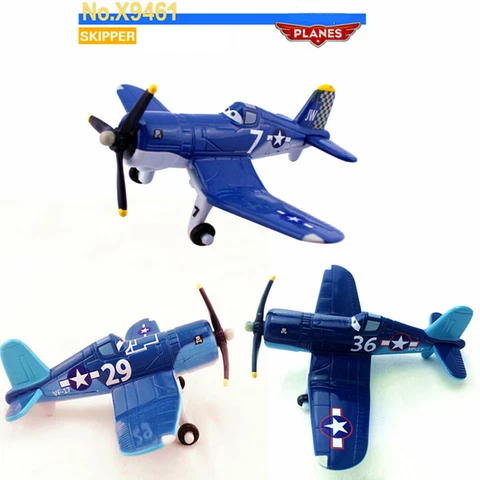 Mattel Disney Planes Skipper Riley Diecast Model Loose Kids Gift Toys Cover