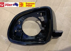 CUBIERTA ESPEJO BORDE para BMW X3 X4 X5 X6 F25 F26 F15 F16 RH o LH Negro Brillo - Imagen 1 de 5
