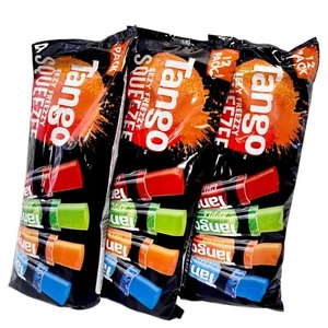 Tango Eezy Freezy Squeeze Ice Pops Paquete de 3 X 12 Tubos Surtidos Frutales Freeze Pops - Imagen 1 de 8