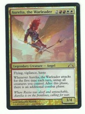 FOIL Aurelia, the Warleader/War Leader-Gatecrash-English (Fine +)