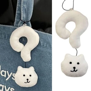 Plush Kitten Plush Toy Keychain Soft Stuffed Doll Pendant Car Key Ornament - Picture 1 of 7